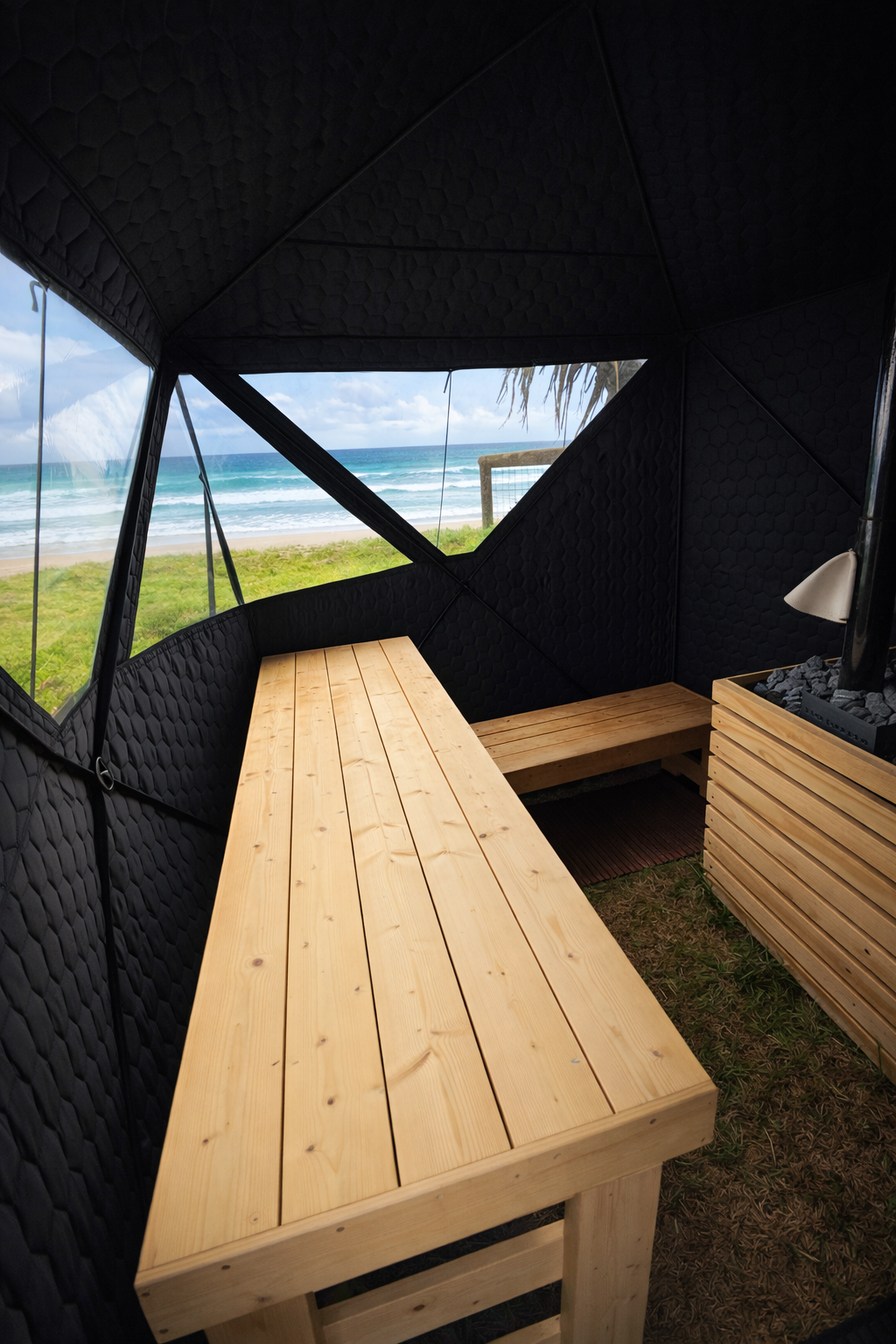 Silva wood-fired portable sauna