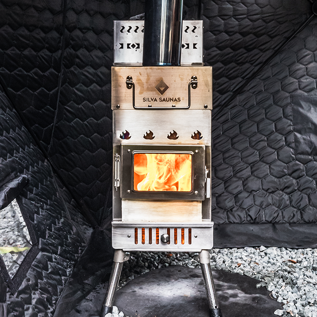 Silva wood-fired sauna stove